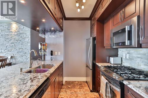 3910 - 35 Mariner Terrace, Toronto, ON - Indoor Photo Showing Kitchen With Double Sink With Upgraded Kitchen