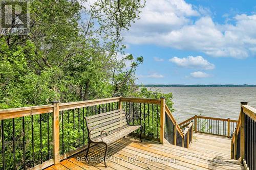 128 Wakeford Road, Kawartha Lakes, ON - Outdoor With Body Of Water With Deck Patio Veranda With View