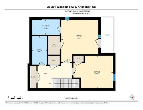 Floor Plan - 261 Woodbine Avenue|Unit #26, Kitchener, ON - Other