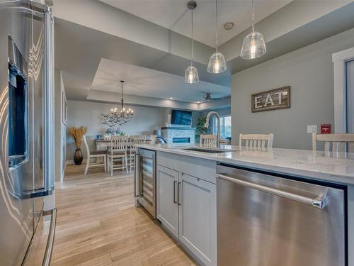 14-2161 Upper Sundance Drive, West Kelowna, BC - Indoor Photo Showing Kitchen With Upgraded Kitchen