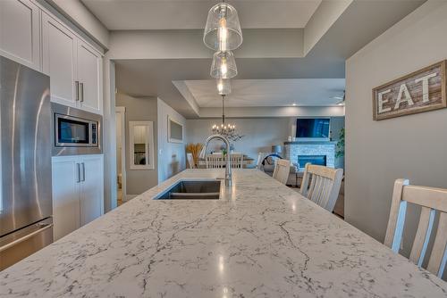 14-2161 Upper Sundance Drive, West Kelowna, BC - Indoor Photo Showing Kitchen With Double Sink