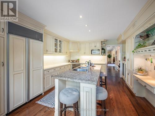 Upper - 79 Farnham Avenue, Toronto, ON - Indoor Photo Showing Kitchen With Double Sink