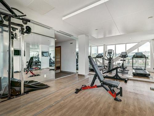 Salle d'exercice - B301-2301 Rue St-Patrick, Montréal (Le Sud-Ouest), QC - Indoor Photo Showing Gym Room