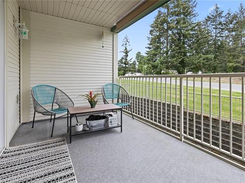 208-4971 Songbird Pl, Nanaimo, BC - Outdoor With Deck Patio Veranda With Exterior