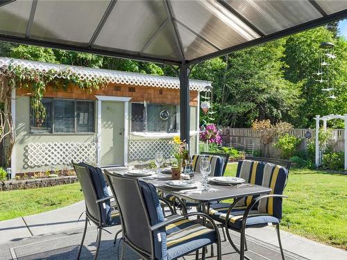 25-493 Pioneer Cres, Parksville, BC - Outdoor With Deck Patio Veranda With Exterior