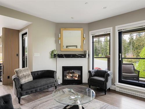 319-1335 Bear Mountain Pkwy, Langford, BC - Indoor Photo Showing Living Room With Fireplace