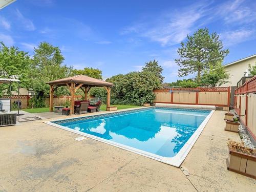 125 Highland Road, Kamloops, BC - Outdoor With In Ground Pool With Backyard