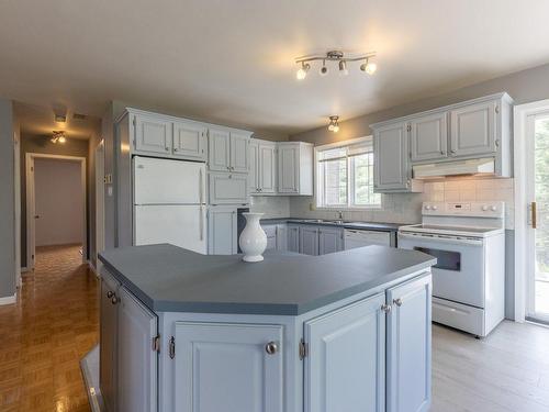 Cuisine - 250 Rue Léger, Saint-Michel-Des-Saints, QC - Indoor Photo Showing Kitchen With Double Sink