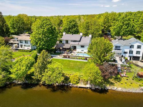 Aerial photo - 240 Rue Joseph-Pariseau, Sherbrooke (Brompton/Rock Forest/Saint-Élie/Deauville), QC - Outdoor With Body Of Water With View