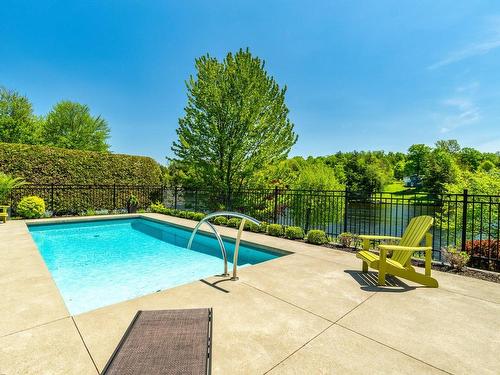 Pool - 240 Rue Joseph-Pariseau, Sherbrooke (Brompton/Rock Forest/Saint-Élie/Deauville), QC - Outdoor With In Ground Pool With Backyard