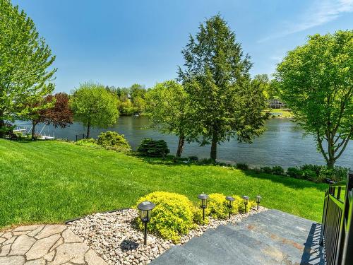 Backyard - 240 Rue Joseph-Pariseau, Sherbrooke (Brompton/Rock Forest/Saint-Élie/Deauville), QC - Outdoor With Body Of Water With View