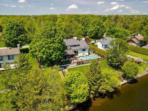 Aerial photo - 240 Rue Joseph-Pariseau, Sherbrooke (Brompton/Rock Forest/Saint-Élie/Deauville), QC - Outdoor With Body Of Water With View