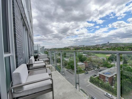 Balcony - 1009-5175 Rue Mackenzie, Montréal (Côte-Des-Neiges/Notre-Dame-De-Grâce), QC - Outdoor With View