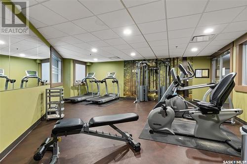 306 1220 Blackfoot Drive, Regina, SK - Indoor Photo Showing Gym Room