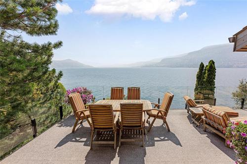 2052 Dewdney Road, Kelowna, BC - Outdoor With Body Of Water With Deck Patio Veranda With View