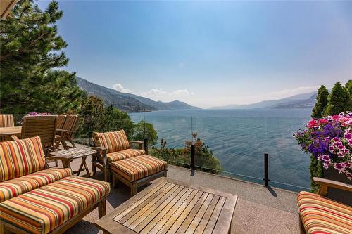 2052 Dewdney Road, Kelowna, BC - Outdoor With Body Of Water With Deck Patio Veranda With View