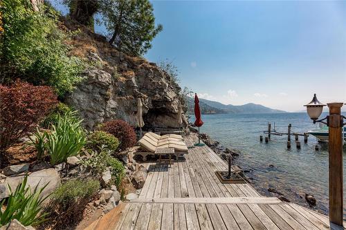 2052 Dewdney Road, Kelowna, BC - Outdoor With Body Of Water With Deck Patio Veranda With View