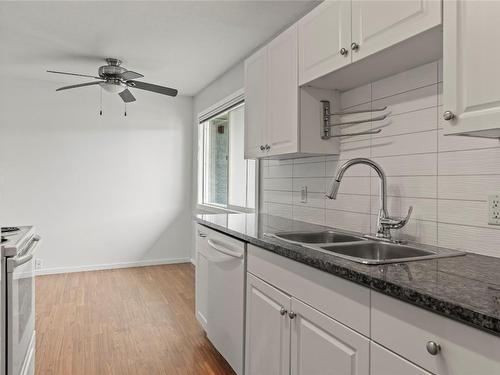 205-4101 Alexis Park Drive, Vernon, BC - Indoor Photo Showing Kitchen With Double Sink