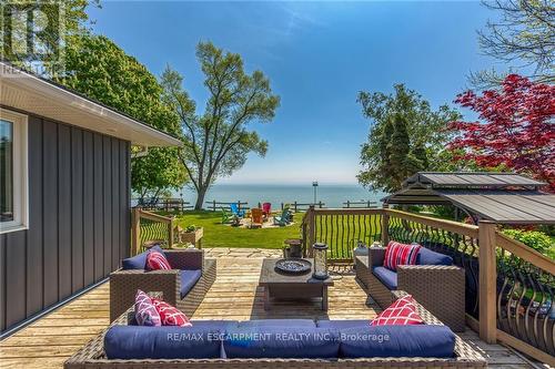 864 South Coast Drive, Haldimand, ON - Outdoor With Body Of Water With Deck Patio Veranda