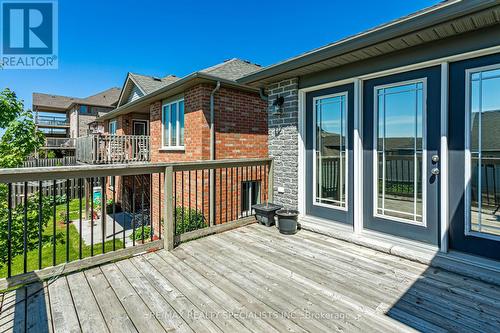 46 Woodhatch Crescent, Ingersoll, ON - Outdoor With Deck Patio Veranda With Exterior