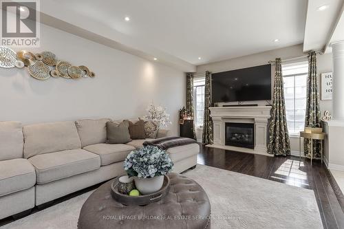 4258 Ryan Lane, Burlington, ON - Indoor Photo Showing Living Room With Fireplace