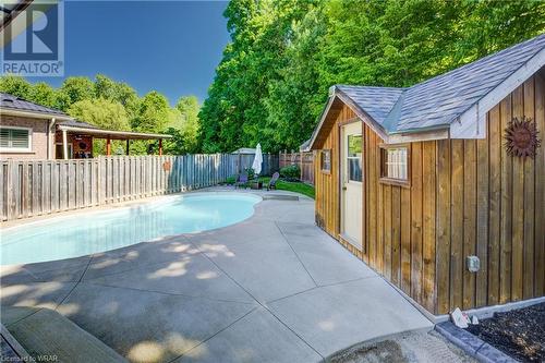 528 Applerock Court, Kitchener, ON - Outdoor With In Ground Pool