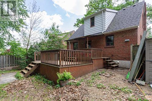 1597 Blanefield Road, Mississauga, ON - Outdoor With Deck Patio Veranda With Exterior