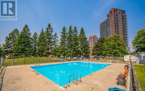 501 - 44 Falby Court, Ajax, ON - Outdoor With In Ground Pool