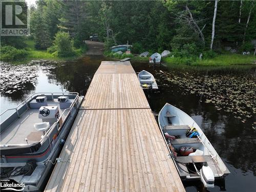 Docking Area - 16 Poole Lake, Sundridge, ON - Outdoor With Body Of Water