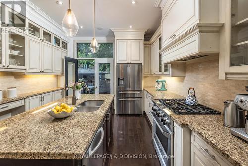 99 Walker Avenue, Toronto, ON - Indoor Photo Showing Kitchen With Double Sink With Upgraded Kitchen