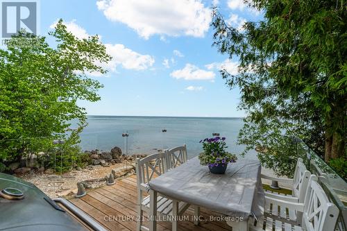 16 William Avenue, Wasaga Beach, ON - Outdoor With Body Of Water With Deck Patio Veranda With View