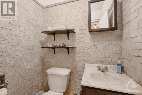 Lower Level Powder Room - 19 Wedgewood Crescent, Ottawa, ON - Indoor Photo Showing Bathroom