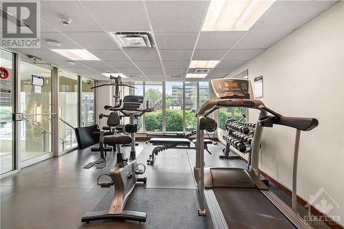 234 Rideau Street Unit#2603, Ottawa, ON - Indoor Photo Showing Gym Room