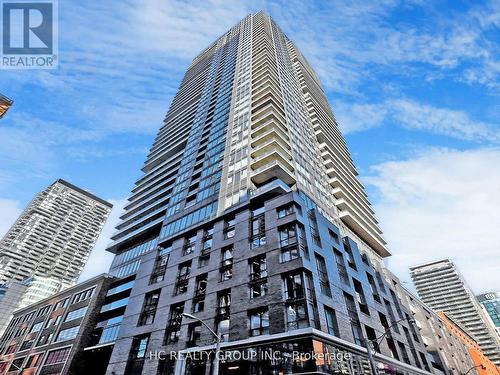 2309 - 115 Blue Jays Way, Toronto, ON - Outdoor With Balcony With Facade