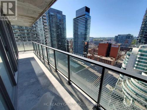 2309 - 115 Blue Jays Way, Toronto, ON - Outdoor With Balcony With View