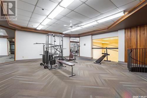 2606 311 6Th Avenue N, Saskatoon, SK - Indoor Photo Showing Gym Room