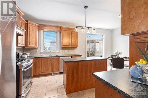 94 Hartsmere Drive, Stittsville, ON - Indoor Photo Showing Kitchen With Double Sink