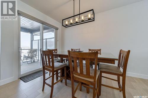 12 Plains Road, Pilot Butte, SK - Indoor Photo Showing Dining Room