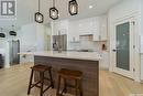 12 Plains Road, Pilot Butte, SK  - Indoor Photo Showing Kitchen With Upgraded Kitchen 