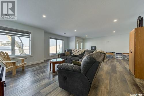 12 Plains Road, Pilot Butte, SK - Indoor Photo Showing Living Room