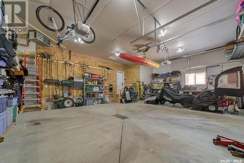 12 Plains Road, Pilot Butte, SK - Indoor Photo Showing Garage