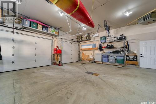 12 Plains Road, Pilot Butte, SK - Indoor Photo Showing Garage