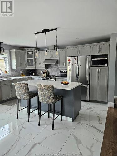 94 Salengro Cres, Moncton, NB - Indoor Photo Showing Kitchen With Stainless Steel Kitchen With Upgraded Kitchen