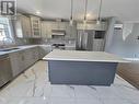 94 Salengro Crescent, Moncton, NB  - Indoor Photo Showing Kitchen With Stainless Steel Kitchen With Double Sink With Upgraded Kitchen 