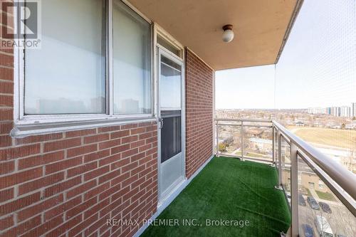 1108 - 49 Silverstone Drive, Toronto, ON - Outdoor With Balcony With Exterior