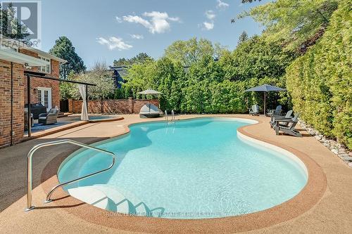 2241 Chancery Lane, Oakville, ON - Outdoor With In Ground Pool With Backyard