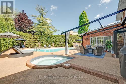 2241 Chancery Lane, Oakville, ON - Outdoor With In Ground Pool