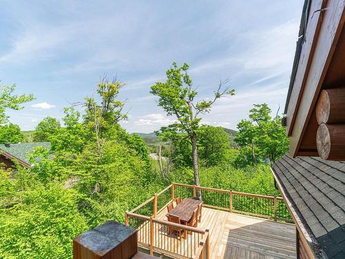 Exterior - 204 Ch. De La Terrasse-Du-Golf, Mont-Blanc, QC - Outdoor With Deck Patio Veranda