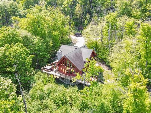 Aerial photo - 204 Ch. De La Terrasse-Du-Golf, Mont-Blanc, QC - Outdoor With Deck Patio Veranda