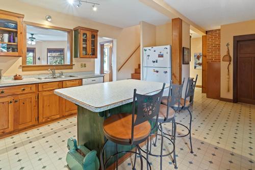 2639 Erickson Road, Erickson, BC - Indoor Photo Showing Kitchen With Double Sink